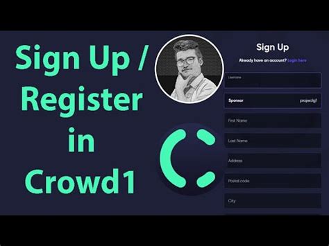crowd1.com sign up